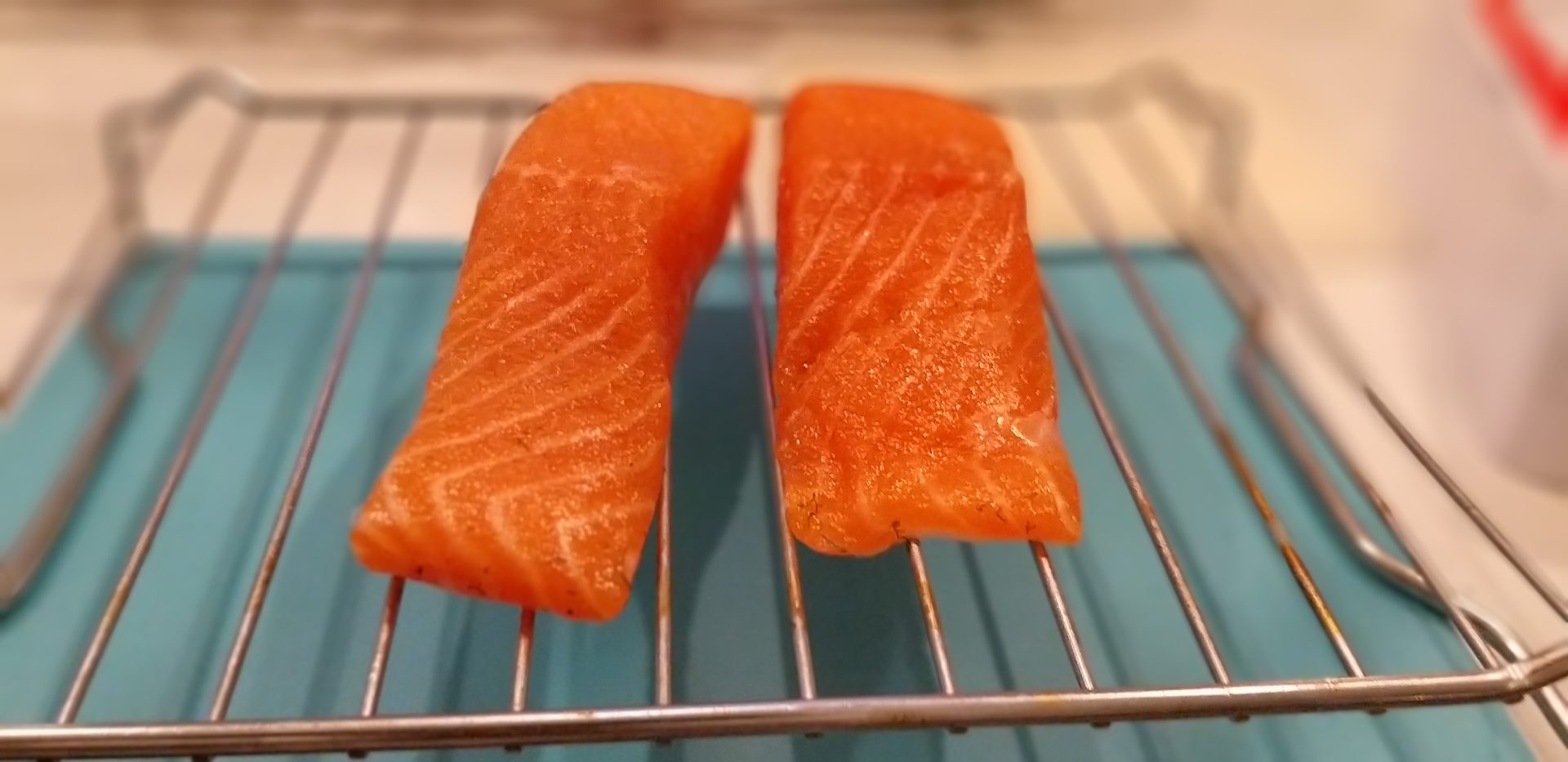 Warmgeriokte zalm